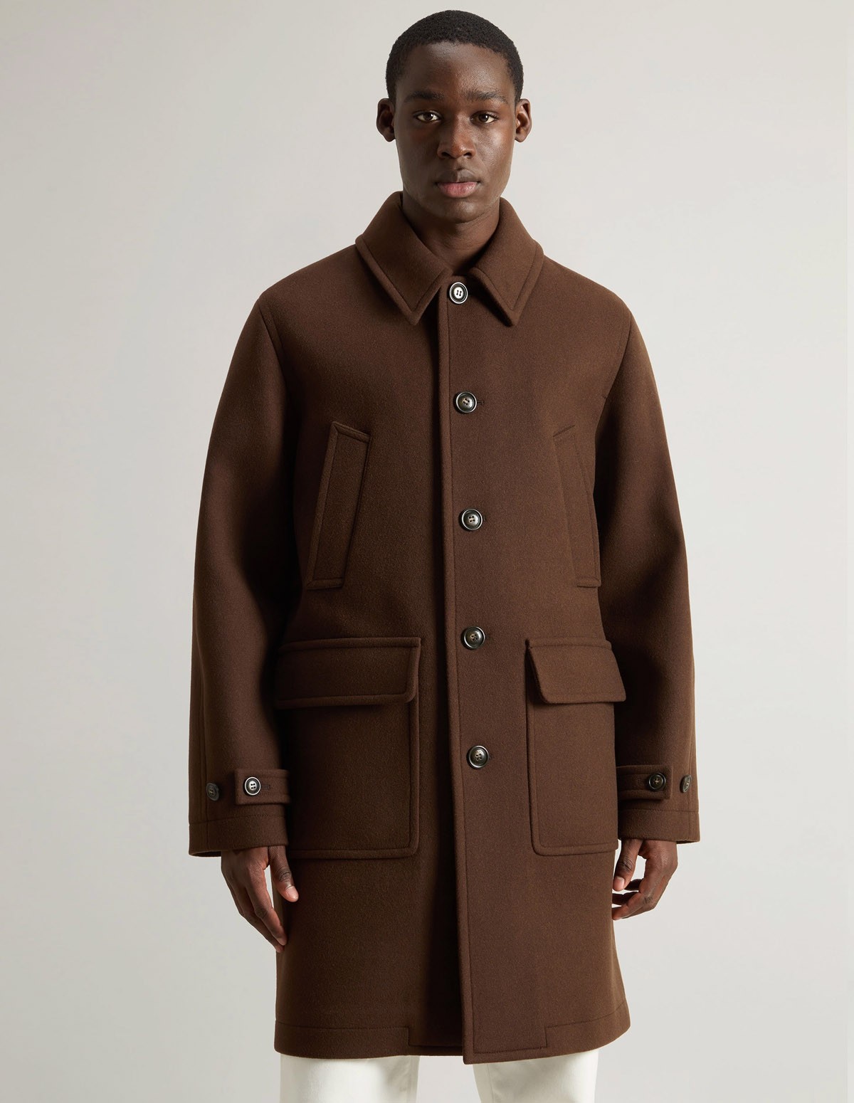 Wr Melton Wool Coat